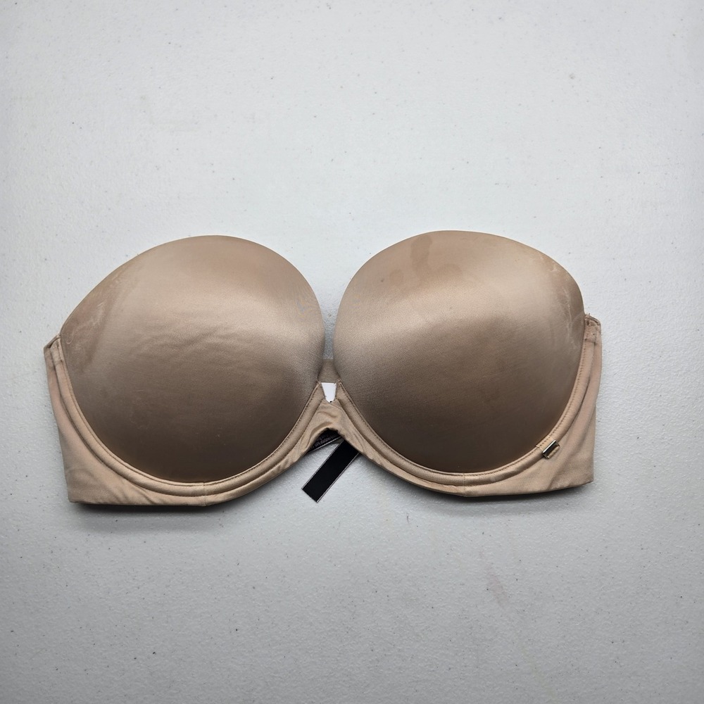 Victoria's Secret Women Bra 34DD Beige Multi Way T Shirt Underwired REAAD